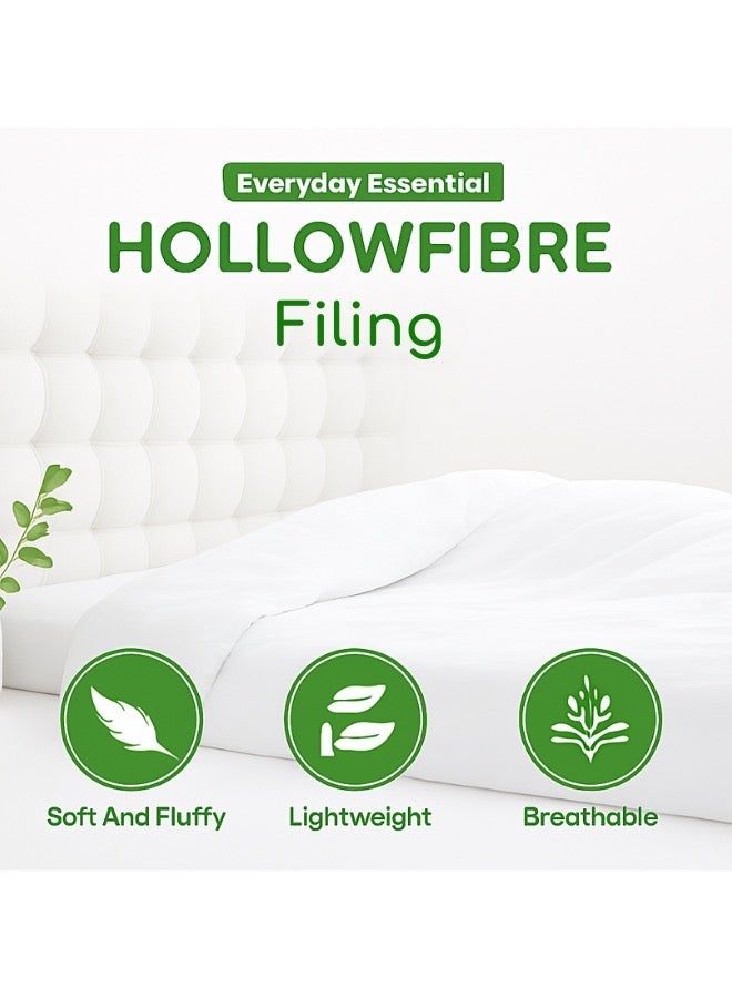 LUNA Home 2 Piece Set Comfortable Regular Soft Fine Medium Firm pillow. - Image 4